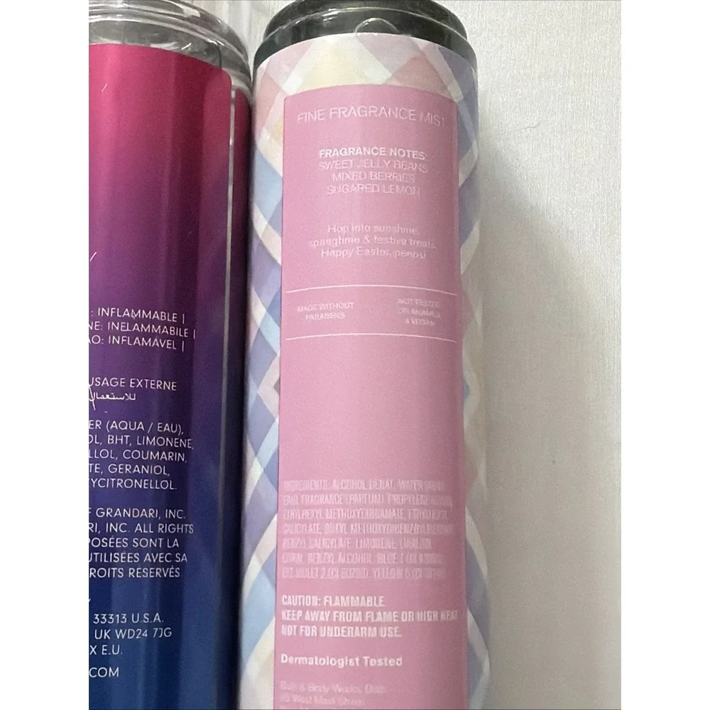 Bath & Body Works lot three